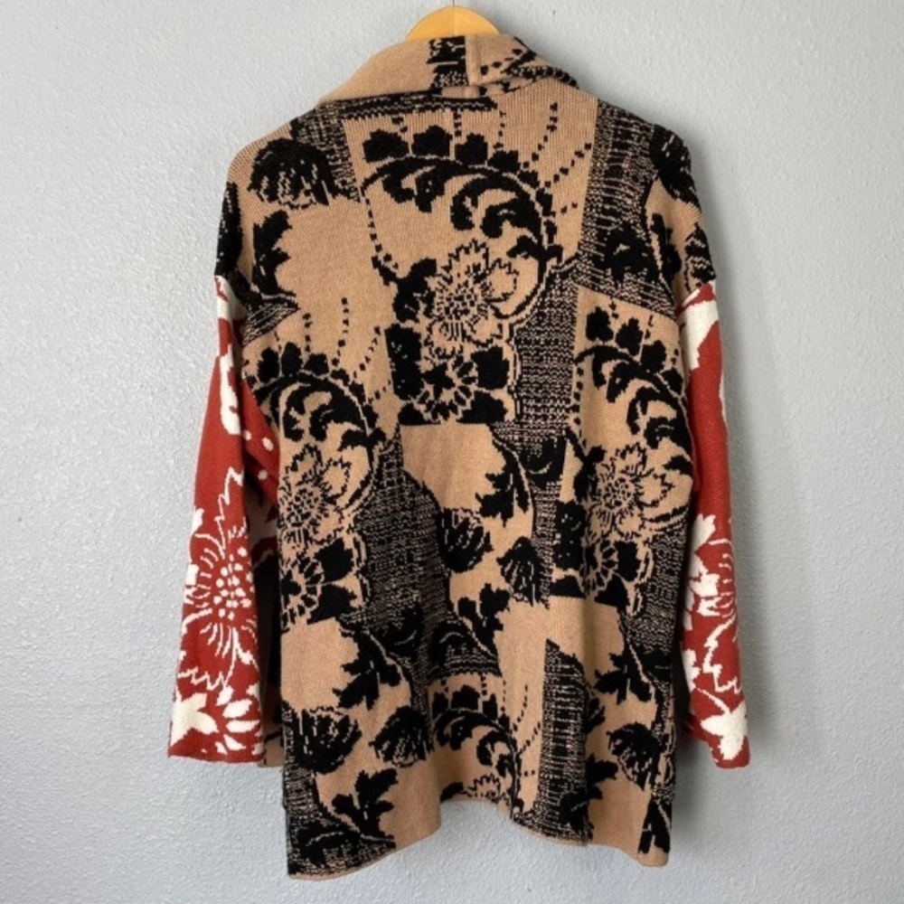 Anthropologie - Lola Cocoon Open Front Knit Cardigan - Picture 8 of 16
